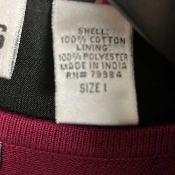 Chicos Ladies Lined Jacket, Multicolor, 3/4!slv Sz1 - Picture 8 of 9